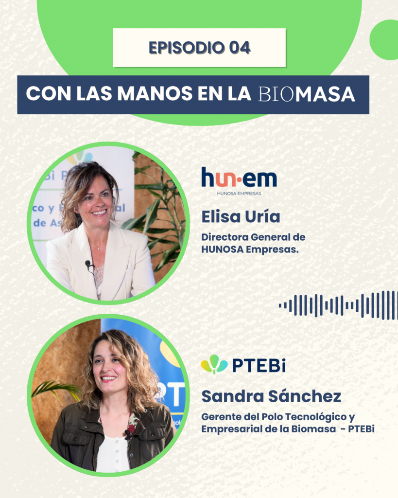 con las manos en la biomasa Elisa Uría